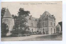 Condac Par Ruffec (charente) Le Château De Gregueuil N°2747 - Ruffec