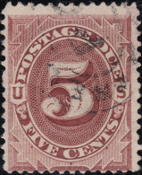 USA 1879 Porto 5Cent BraunMi#4a Gestempelt - Franqueo