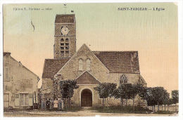 CPA Saint Fargeau St L´Eglise 77 Seine Et Marne - Saint Fargeau Ponthierry