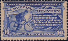 USA 1902 10Cent Ultramarin Eilbote Mi#152 * Falz - Nuevos