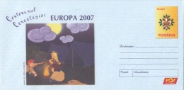 696FM- SCOUTS, SCUTISME, SCOUTS CENTENARY, COVER STATIONERY, 2007, ROMANIA - Covers & Documents