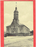 BAZOCHES SUR HOENE L EGLISE CARTE EN TRES BON ETAT - Bazoches Sur Hoene