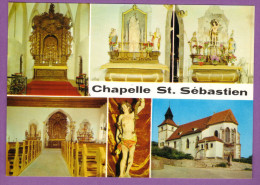 DAMBACH-LA-VILLE - La Chapelle St-Sébastien Multivues Carte Non Circulé - Dambach-la-ville