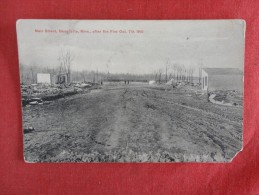 MN -Beaudette Main Street After  The 1910 Fire Ref 1639 - Autres & Non Classés