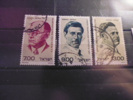 ISRAEL TIMBRE ISSU COLLECTION YVERT N° 747.749 - Used Stamps (without Tabs)