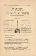 Bulletin De La Société Royale Le Vieux-Liège, N° 171 (1970), Histoire Et Archéologie Régionales - Other