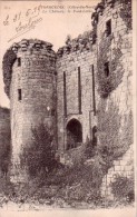 C 10825 - TONQUEDEC  - 22 - Le Chateau - Le Pont Levis - Belle CPA - 1919 - Rare - - Tonquédec