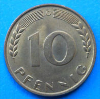 Allemagne Germany Deutschland 10 Pfennig 1950 G Km 108 QUALITE ! - Andere & Zonder Classificatie