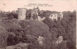 C 10849 - TONQUEDEC - 22- Le Chateau - Vue D'ensemble Coté Ouest  - Belle CPA - 1919 - - Tonquédec