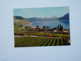 SUISSE :    Lac Léman ;Cully Et Le Vignoble De Lavaux - Cully