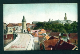 GERMANY  -  Homburg  New Bridge And Castle  Vintage Postcard  Unused As Scan - Saarpfalz-Kreis