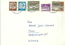 Ausland Brief  Berlin - Thun  (Mischfrankatur)           1964 - Briefe U. Dokumente