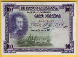 ESPAGNE - Billet De 100 Pesetas. 1-07-1925. Pick: 69c. SUP+ - 100 Peseten