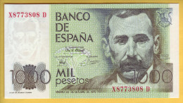 ESPAGNE - Billet De 1000 Pesetas. 23-10-1979. Pick: 158. NEUF - [ 4] 1975-… : Juan Carlos I