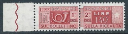 1955-79 ITALIA PACCHI POSTALI STELLE 140 LIRE MNH ** - JU59-6 - Postpaketten