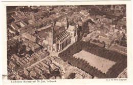 Luchtfoto Kathedraal St. Jan, 's-Bosch   (K.L.M.-Foto) - 's-Hertogenbosch