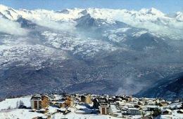 Suisse - Station De Haute Nendaz Avec La Plaine Du Rhone N°13139 - Nendaz