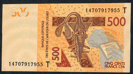 W.A.S. TOGO P819Tc 500 FRANCS 2012  DATED 2014  (20)14  UNC. - Togo