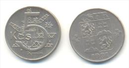 CECOSLOVACCHIA 5 KORONE  ANNO 1991 - Czechoslovakia