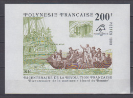 POLYNESIE      1989         BF  N°  15          COTE    17 € 00 - Blocs-feuillets