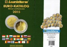 EURO-Katalog Deutschland 2015 Neu 10€ Münzen Für Numis-Briefe/Numisblätter Aktuelle Auflage Mit Banknoten Aller €-Länder - Otros & Sin Clasificación