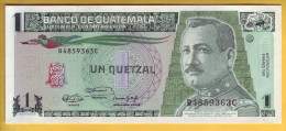 GUATEMALA - Billet De 1 Quetzal. 6-03-1991. Pick: 73. NEUF - Guatemala