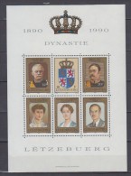 LUXEMBOURG   1990         BF    N°   16          COTE    12 € 00 - Blokken & Velletjes