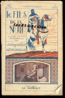 ROMANS CINEMA Le Fils De La Nuit Par Jules De CASTYNE Et Gérard BOURGEOIS  1920  Incomplet - Kino/TV