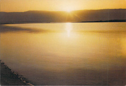 Asie (JORDANIE JORDAN ?) Sunrise At The Dead Sea - Lever Du Soleil à La Mer Morte (Editions : I.Amad 236)*PRIX FIXE - Jordania