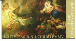 2005 - Vaticano Libretto 13 Natale     ------- - Markenheftchen