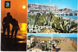 France, St. Cyprien Plage, 1979 Used Postcard [14526] - Saint Cyprien