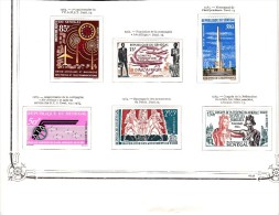 SENEGAL - POSTE AERIENNE N° 36 A 41 NEUF X  COTE : 16 € - Unused Stamps