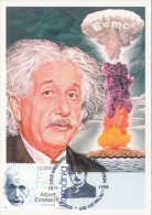 9305- ALBERT EINSTEIN, SCIENTIST, MAXIMUM CARD, 2005, ROMANIA - Albert Einstein