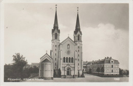 AK Filippsdorf Philippsdorf Filipov Kirche Kloster Bei Georgswalde Jirikov Schluckenau Sluknov Rumburg Rumburk Ebersbach - Sudeten