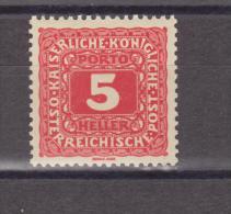 1916 - Timbres-taxe PORTO  Mi No 47 Et Yv No 49 MNH - Taxe