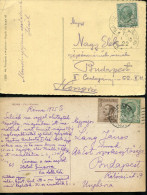 ITALY 1920'S LOT OF 2 NICE FRANKING POSTCARD - Altri & Non Classificati