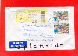 AUSTRIA-Feldpost Im Ausland-cover-priority-2001 - Lettres & Documents