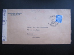 Enveloppe (M42) SCHÄCKEL & GEHLE NEHEIM-RUHR (5 Vues) GEÖFFNET - Oberkommando Der Wehrmacht - NEHEIMER LAMPEN - Guerre 40-45 (Lettres & Documents)