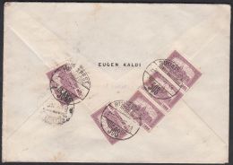 Hungary  1924, Cover Budapest To Zagreb W./postmark Budapest - Brieven En Documenten