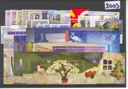 HUNGARY 2003 Full Year 36 Stamps + 12 S/s - MNH - Volledig Jaar