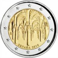 ESPAÑA  /  SPAIN  2€  SC/UNC   Bimetalica 2.010  2010 Conmemorativa  "Mezquita De Córdoba" - Espagne