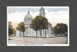 KINGSTON - ONTARIO - ST GEORGE'S CATHEDRAL - BY THE VALENTINE & SONS - Kingston