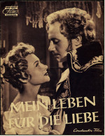 Das Neue Film-Programm Von Ca. 1952  -  "Mein Leben Für Die Liebe"  -  Mit Martine Carol , Jacques Dacqmine - Magazines