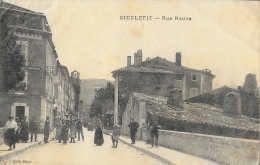 Dieulefit - Rue Neuve - Edition Serre - Carte Animée De 1918 - Dieulefit