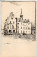 Lützen - S/w Rathaus - Lützen