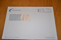 Norway Cover Meter Franking - Storia Postale