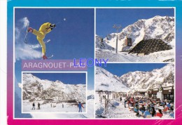 CPM De  ARAGNOUET PIAU   (65) - SKI Acrobatique - TELESIEGE - Echappée Sur La STATION - ANIMATIONS - Aragnouet