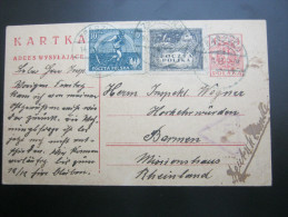 1921, ZBASZYN        , Karte - Covers & Documents