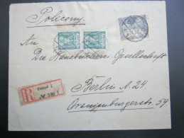 1920 , POZNAN ,    Brief - Lettres & Documents