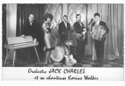 Raismes-Vicoigne (59) - Orchestre Jack Charles Et Sa Chanteuse Karine Walker. Bon état, Dédicacée. - Raismes